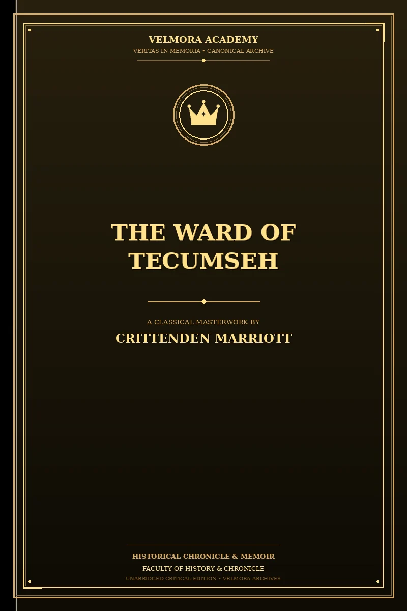 Cover of The ward of Tecumseh