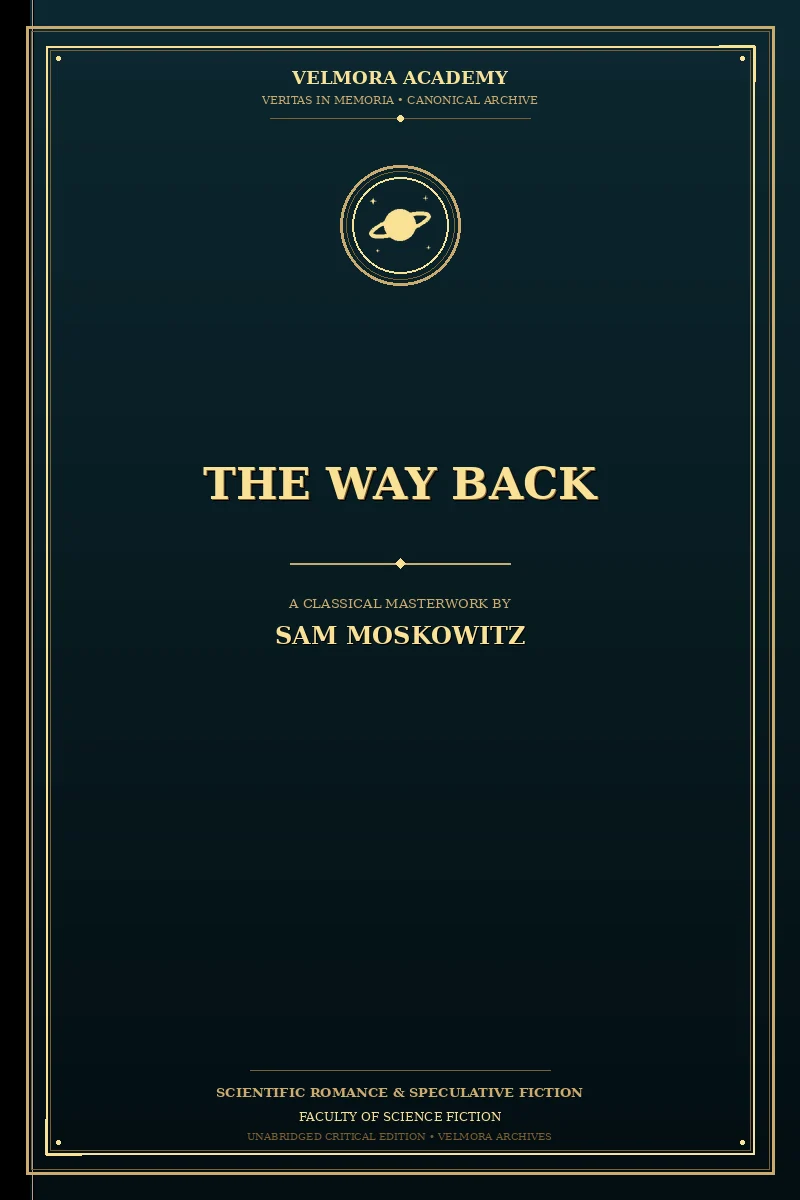 Cover of The Way Back