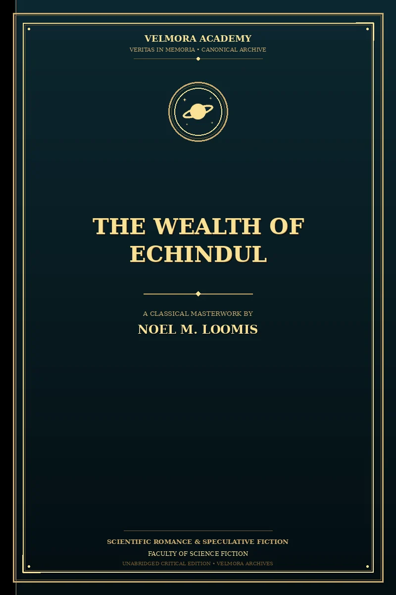 The Wealth of Echindul