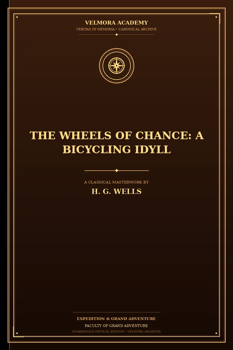 Cover of The Wheels of Chance: A Bicycling Idyll