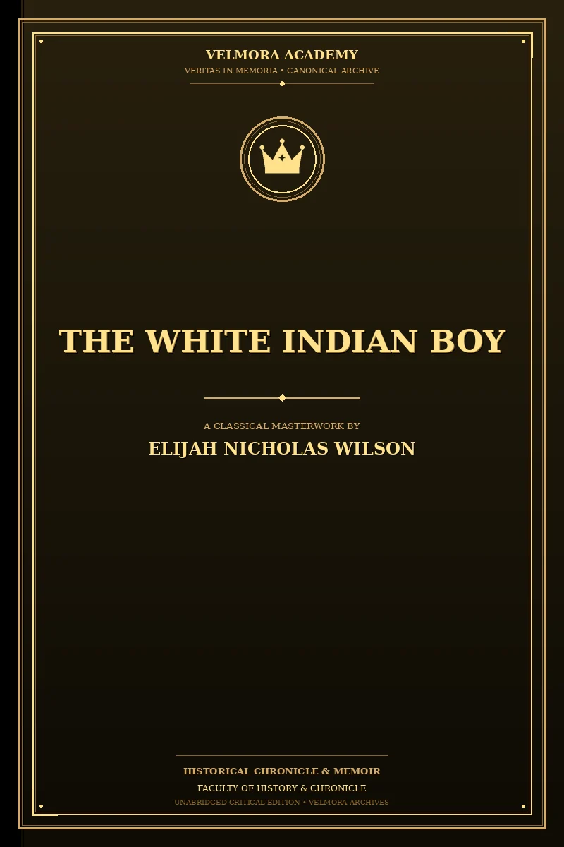 Cover of The white Indian boy