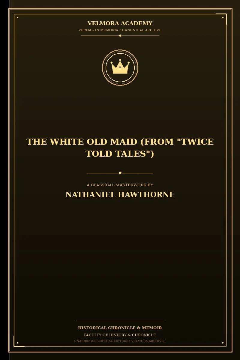 Cover of The White Old Maid (From "Twice Told Tales")