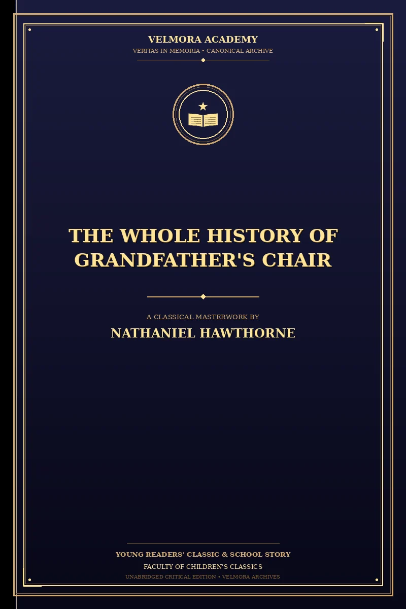 Cover of The Whole History of Grandfather's Chair