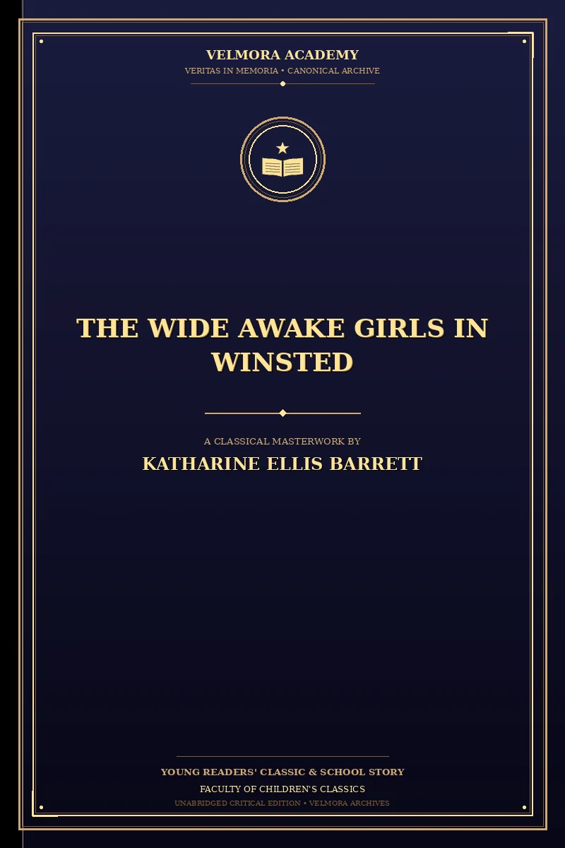 Cover of The Wide Awake Girls in Winsted