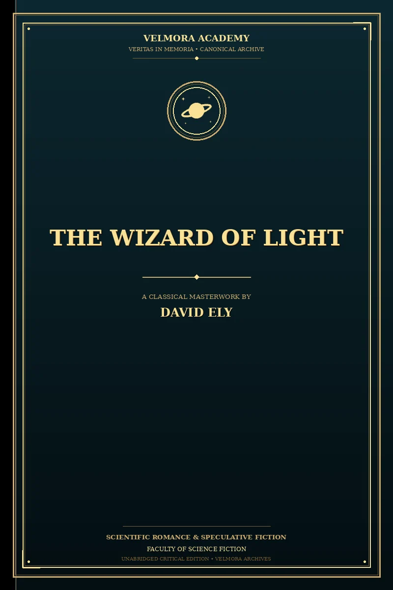 Cover of The wizard of light