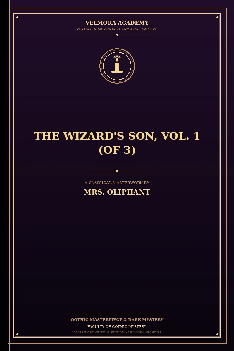 The Wizard's Son, Vol. 1 (of 3)