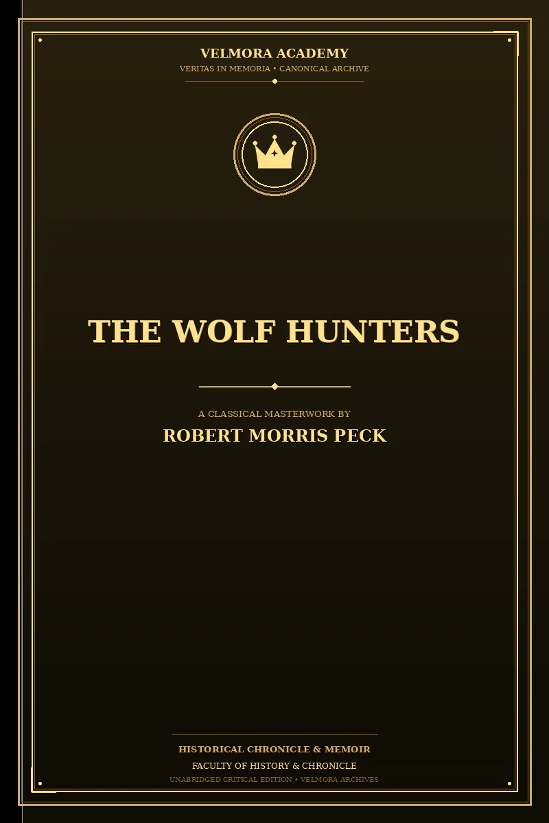 The Wolf Hunters — A Story of the Buffalo Plains