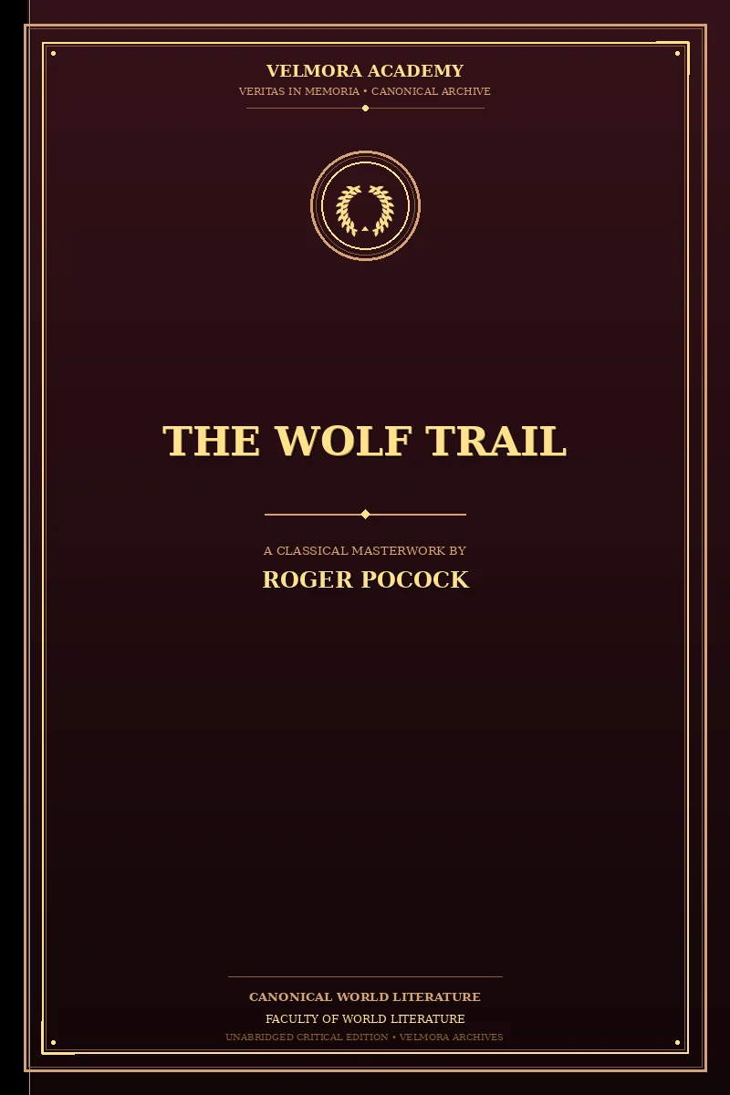 Cover of The wolf trail