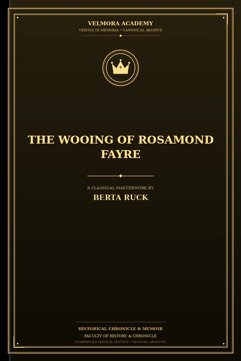 The wooing of Rosamond Fayre