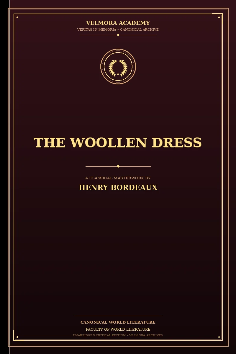 The woollen dress