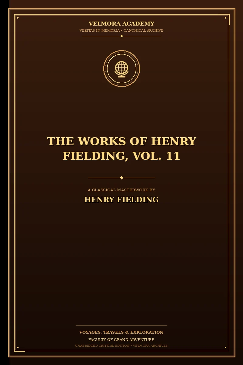 Cover of The Works of Henry Fielding, Vol. 11