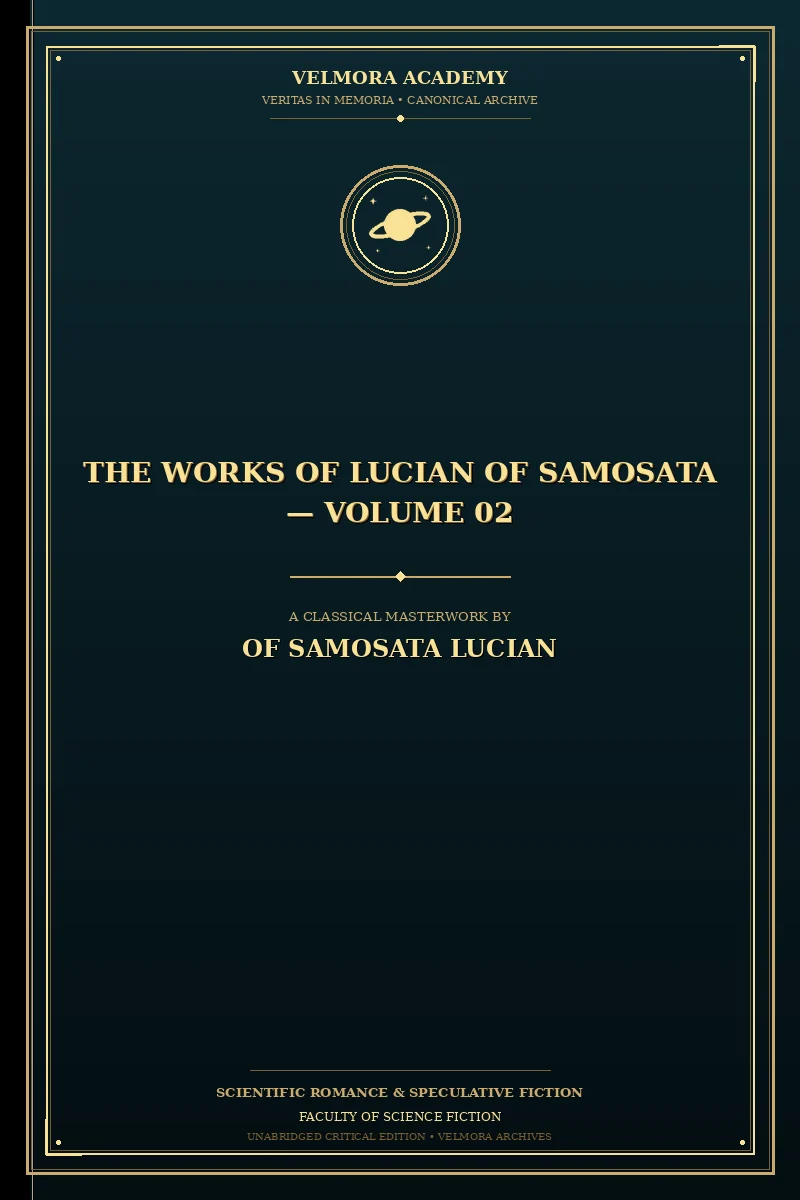 The Works of Lucian of Samosata — Volume 02