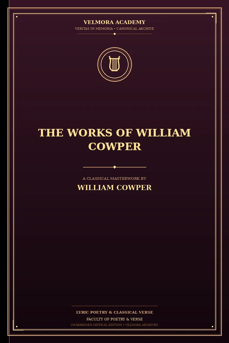 The Works of William Cowper