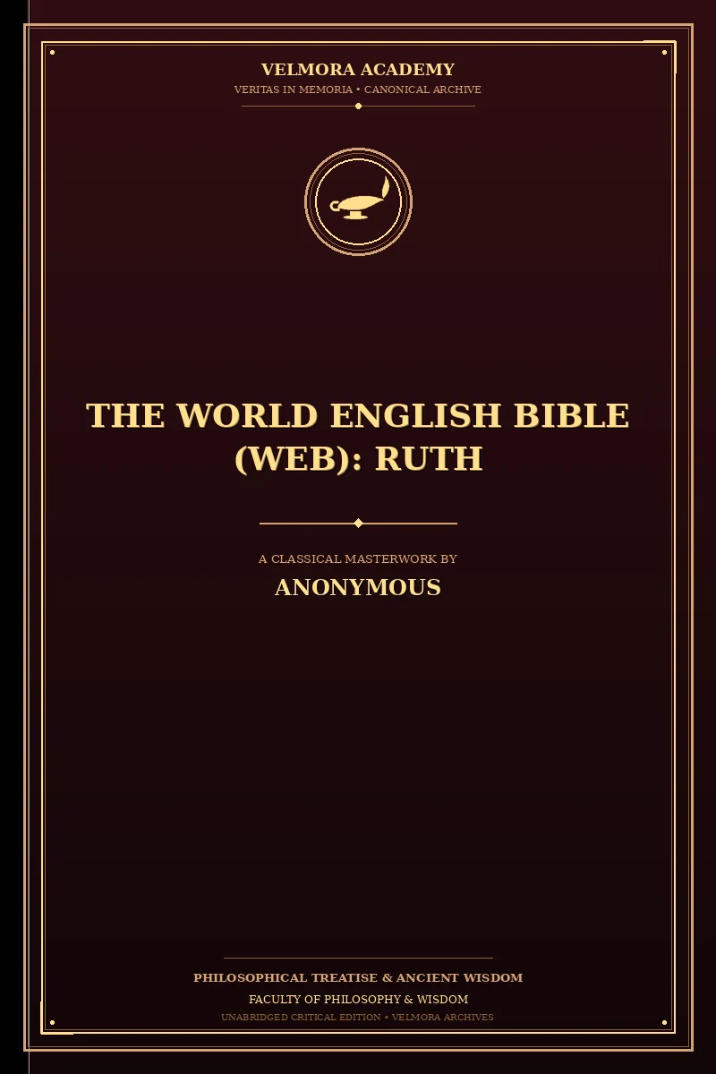 Cover of The World English Bible (WEB): Ruth