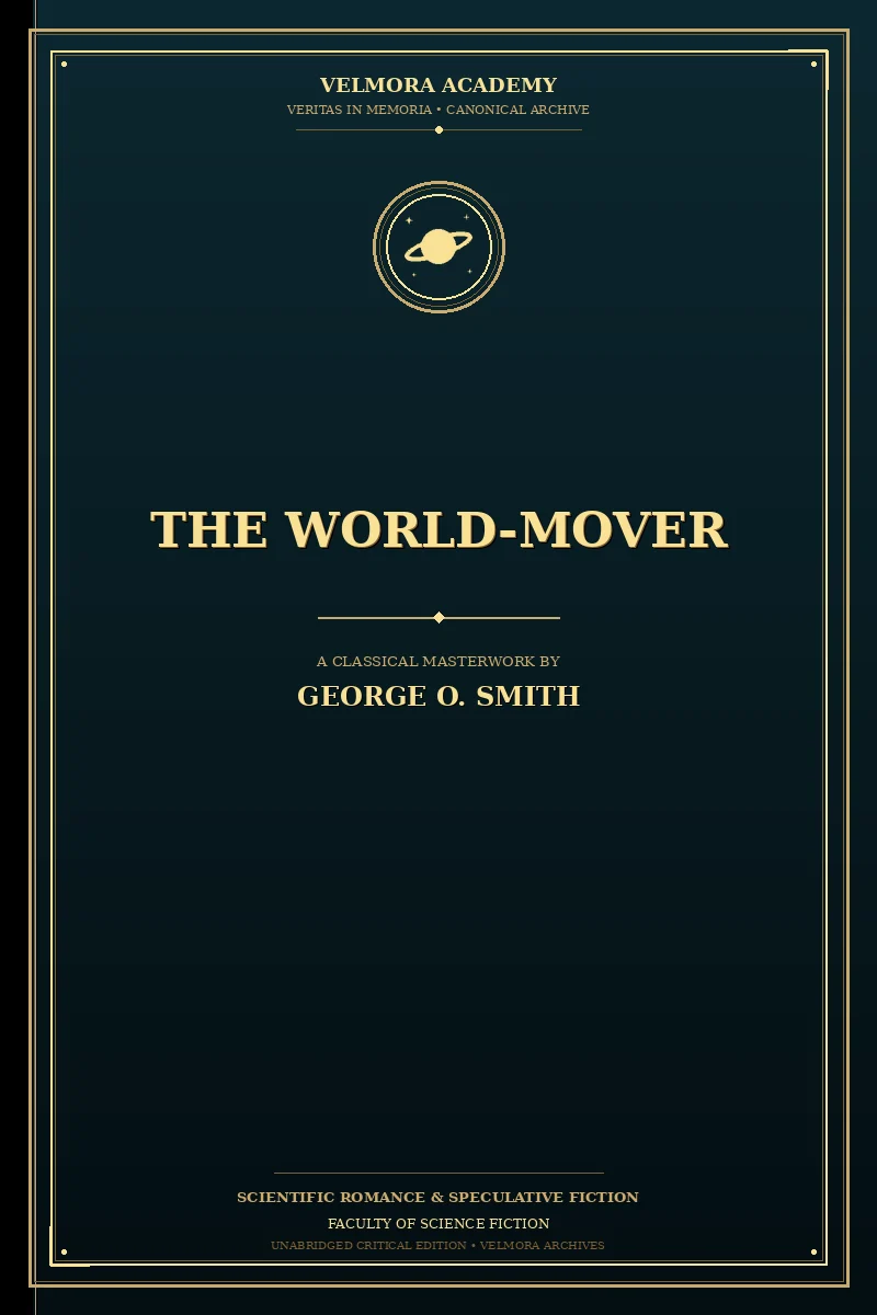 Cover of The world-mover