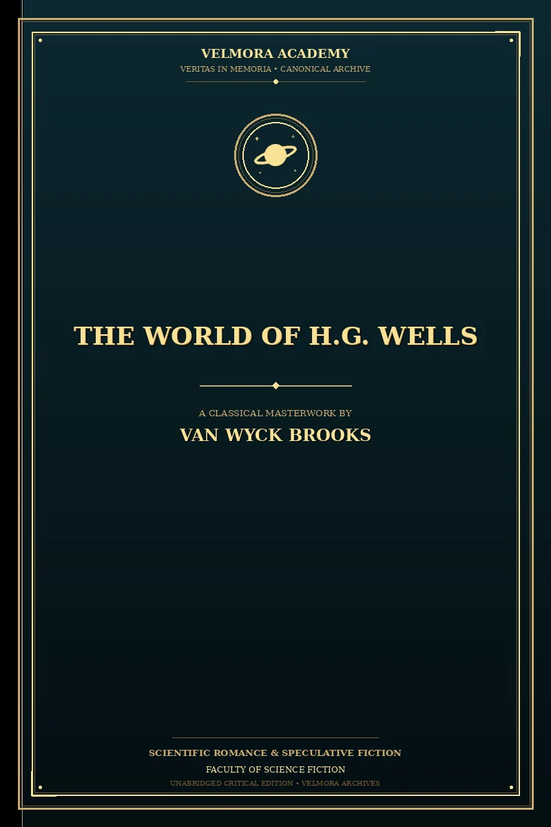 Cover of The World of H.G. Wells