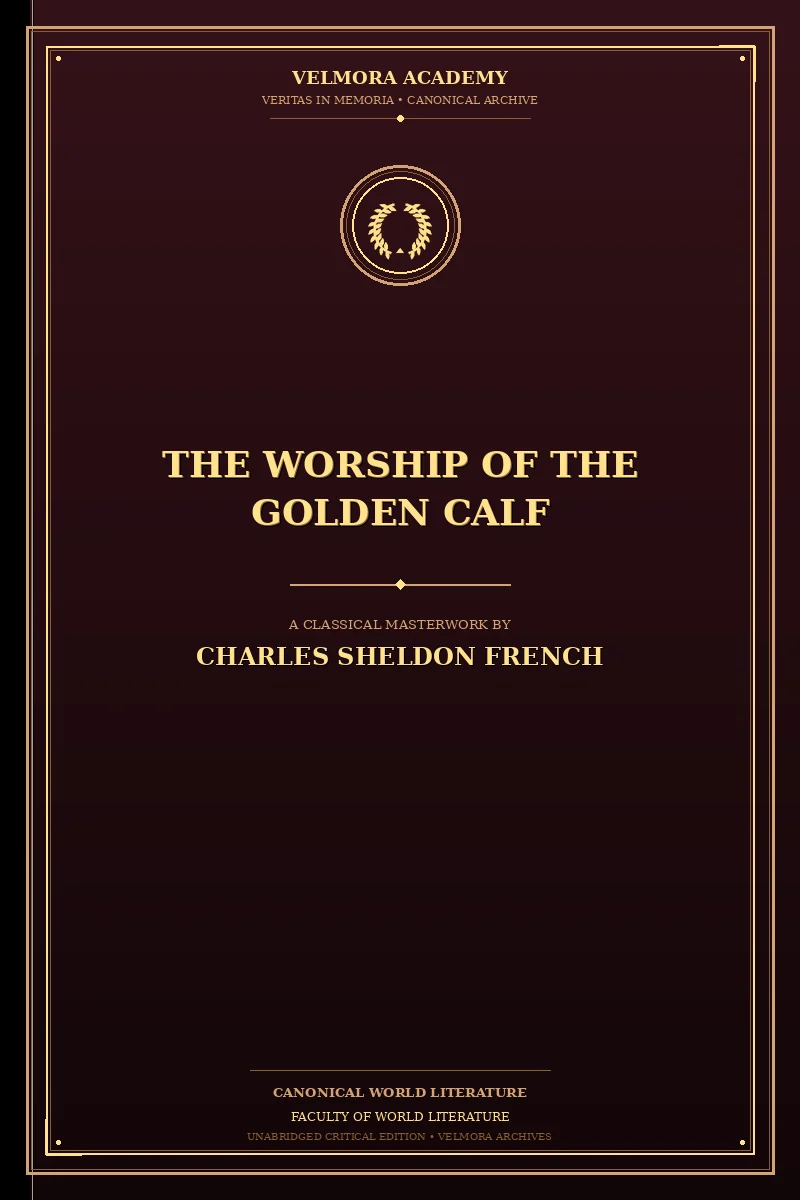 The worship of the golden calf