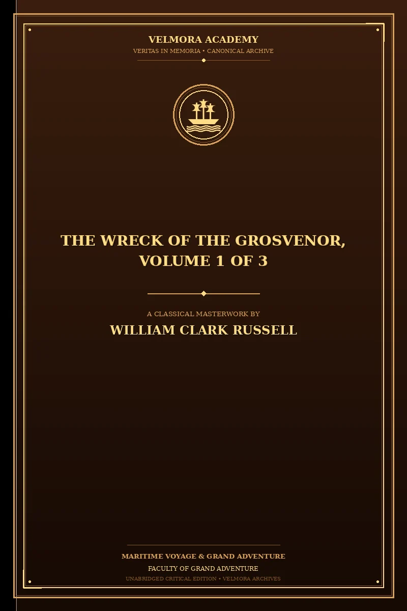 The Wreck of the Grosvenor, Volume 1 of 3