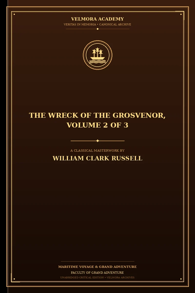 Cover of The Wreck of the Grosvenor, Volume 2 of 3