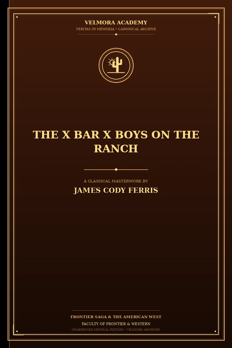 Cover of The X Bar X boys on the ranch
