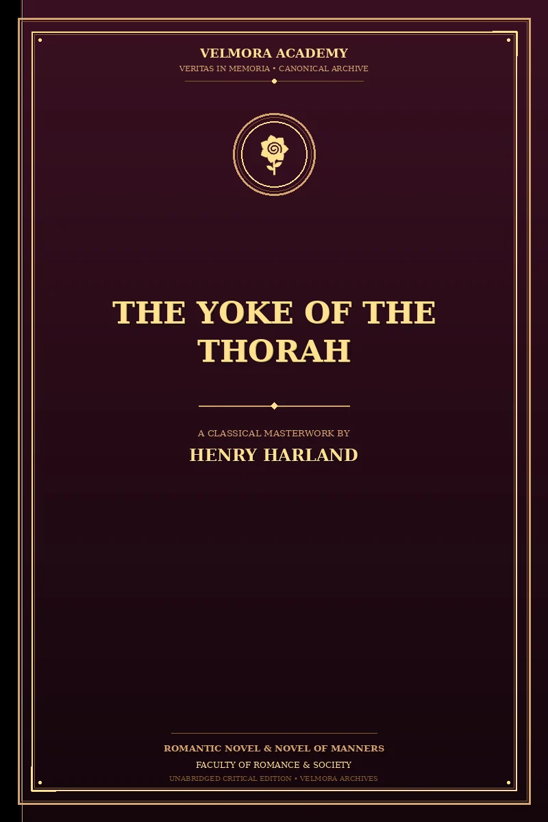 The Yoke of the Thorah