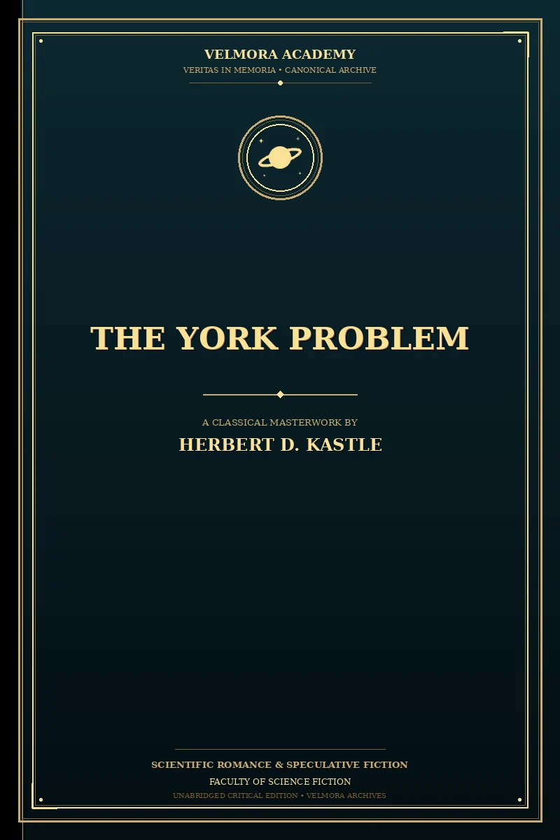 Cover of The York Problem