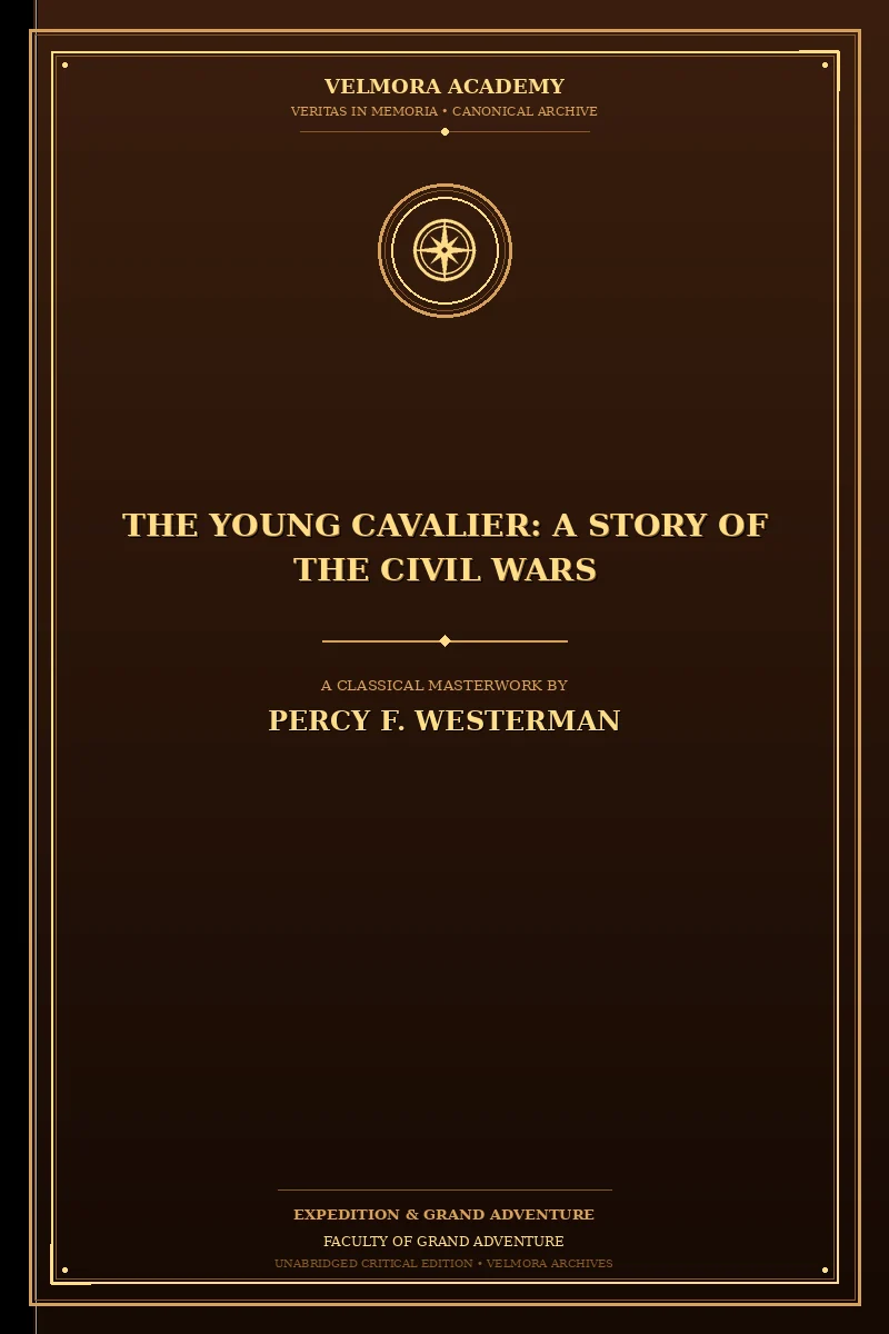 Cover of The Young Cavalier: A Story of the Civil Wars