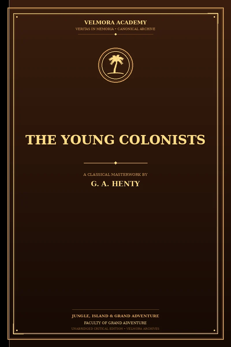 Cover of The Young Colonists