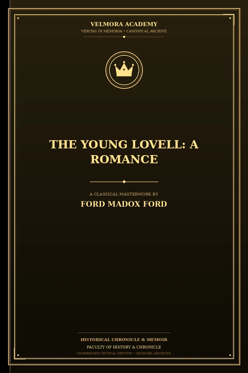 Cover of The Young Lovell: A Romance