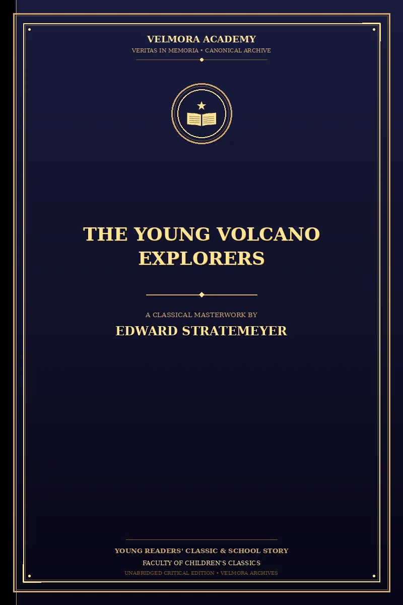 Cover of The young volcano explorers