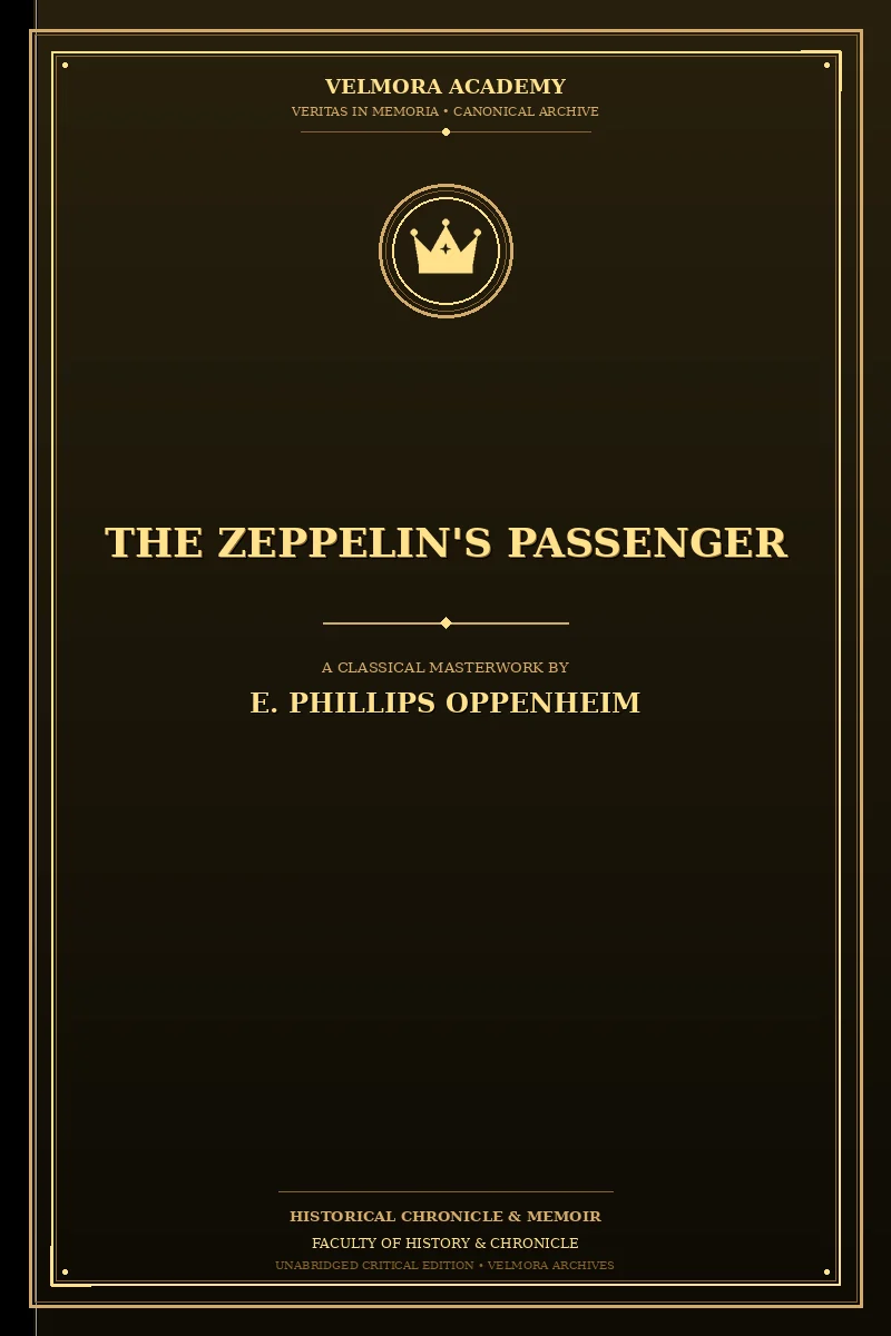 Cover of The Zeppelin's Passenger