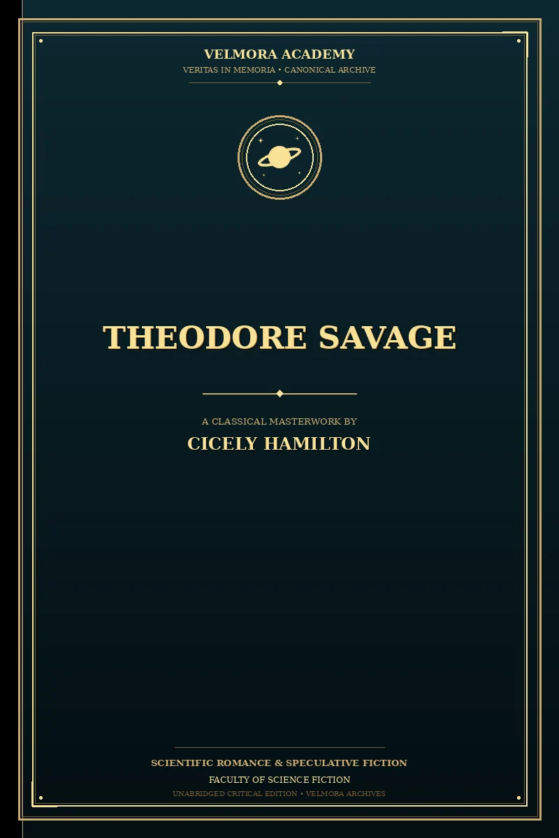 Cover of Theodore Savage
