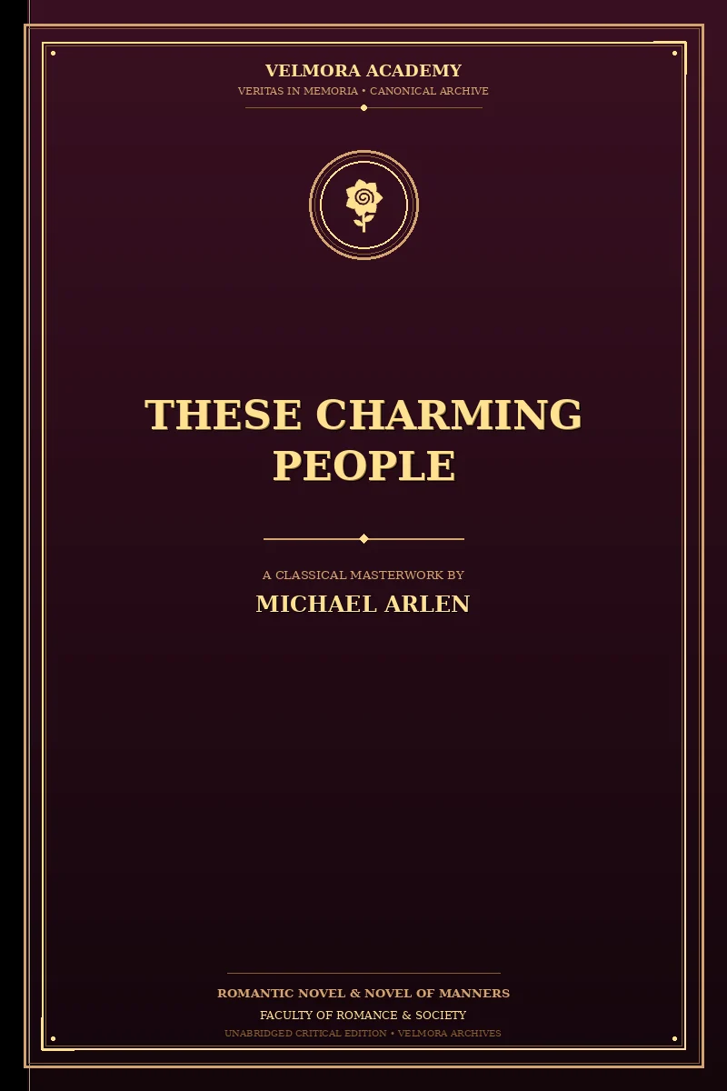 Cover of These charming people