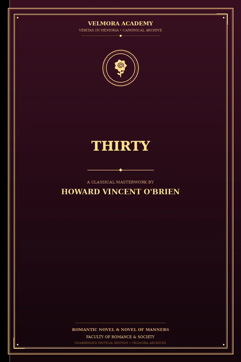 Cover of Thirty