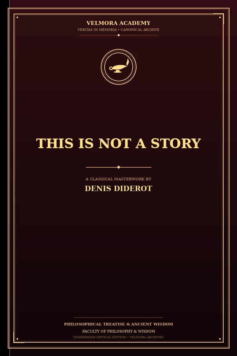 Cover of This Is Not a Story