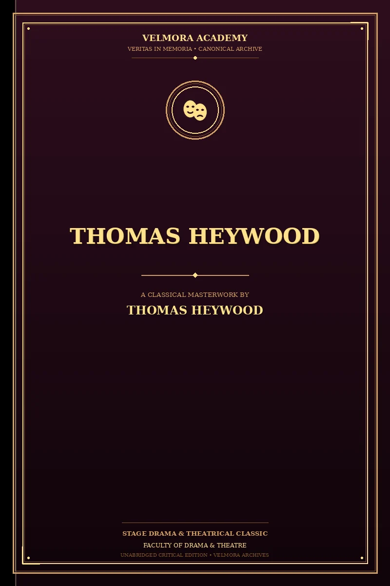 Cover of Thomas Heywood