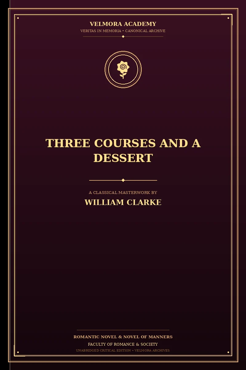 Three Courses and a Dessert