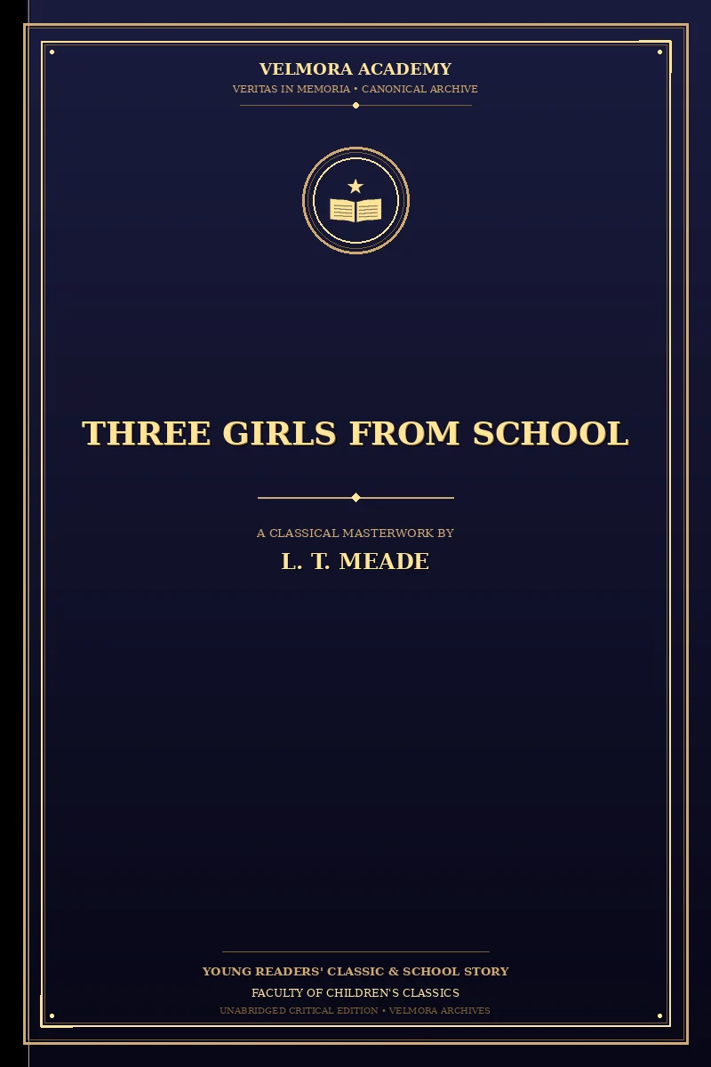 Cover of Three Girls from School