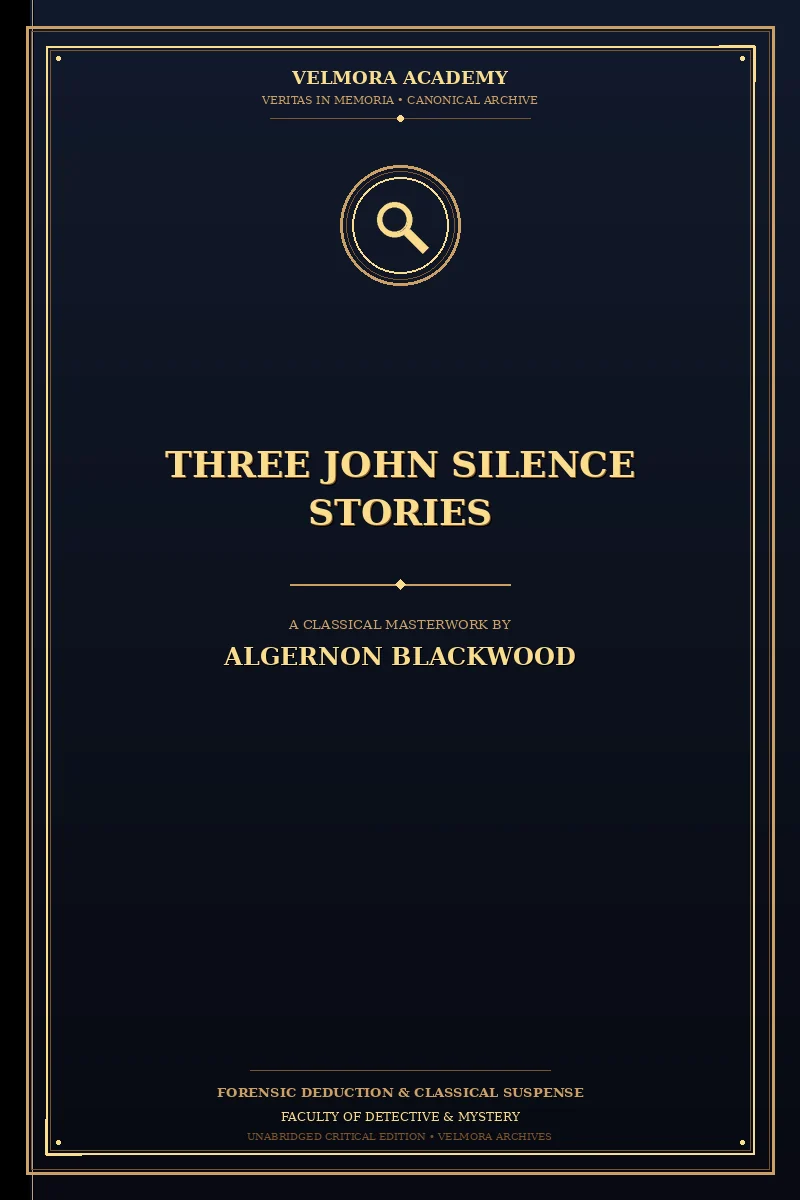Cover of Three John Silence Stories