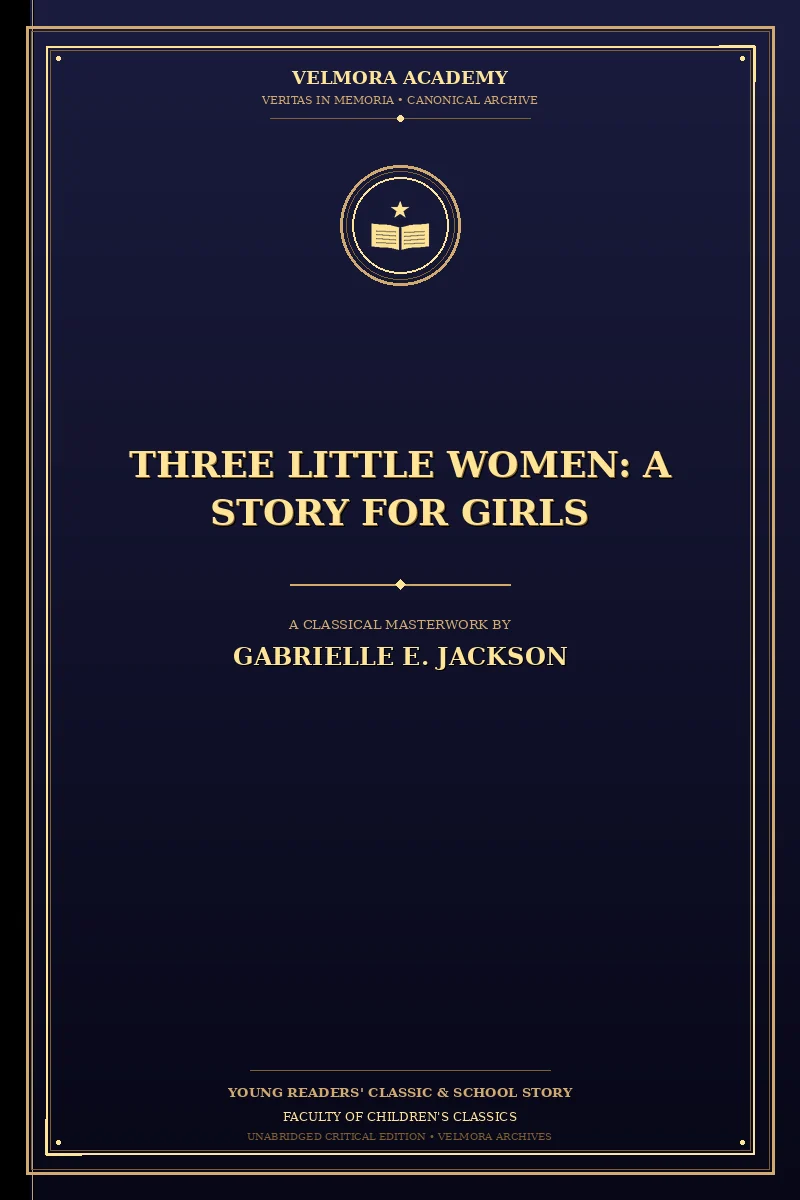 Cover of Three Little Women: A Story for Girls