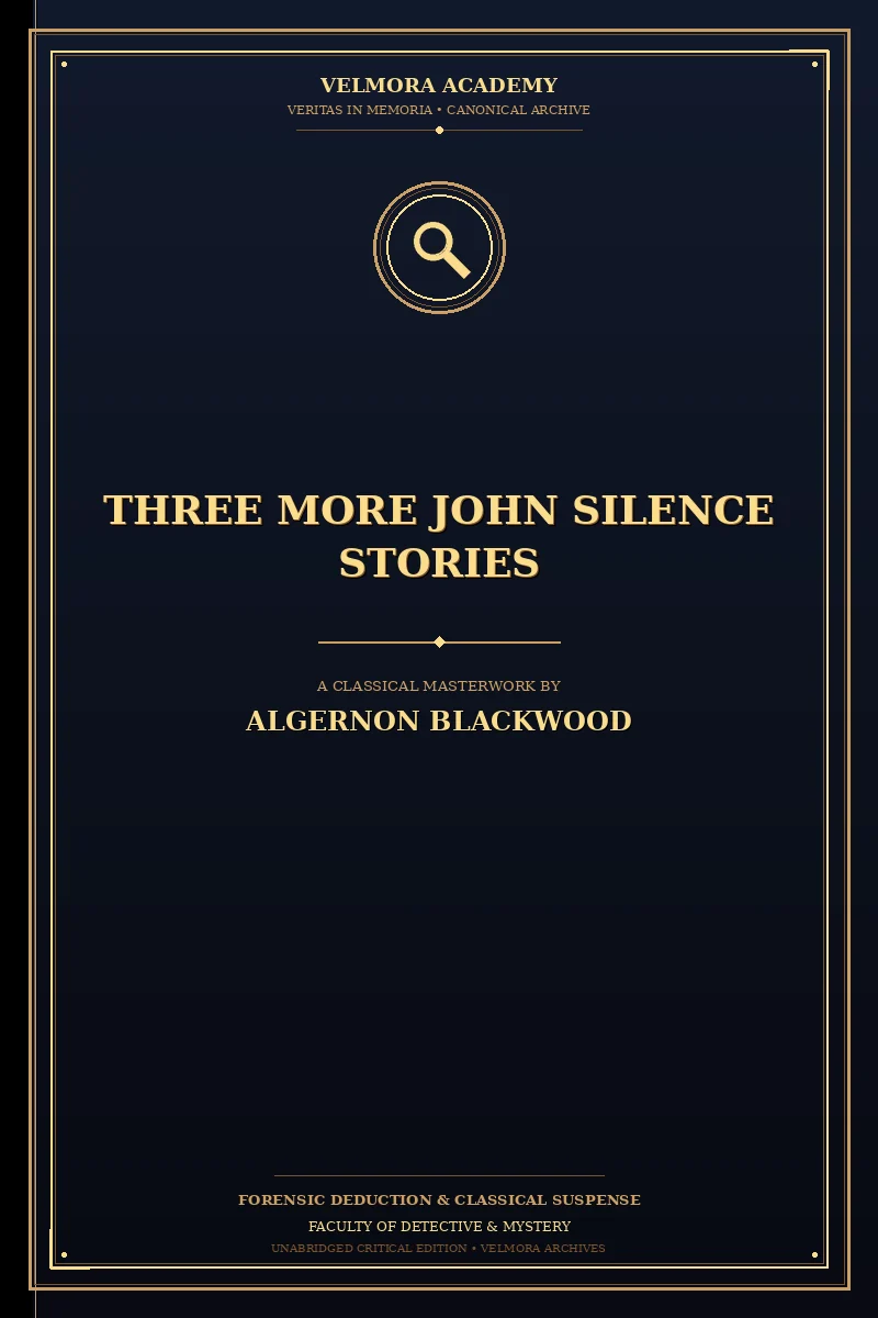 Cover of Three More John Silence Stories