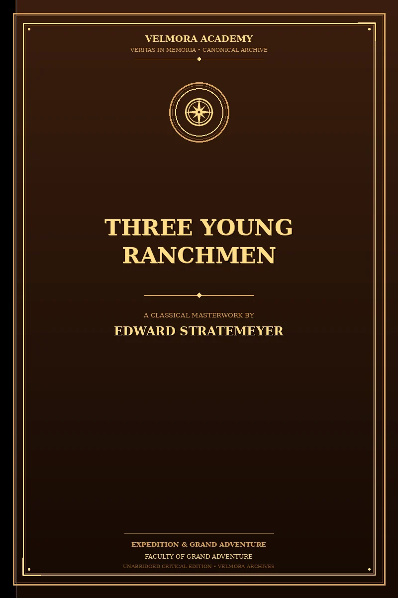 Three Young Ranchmen