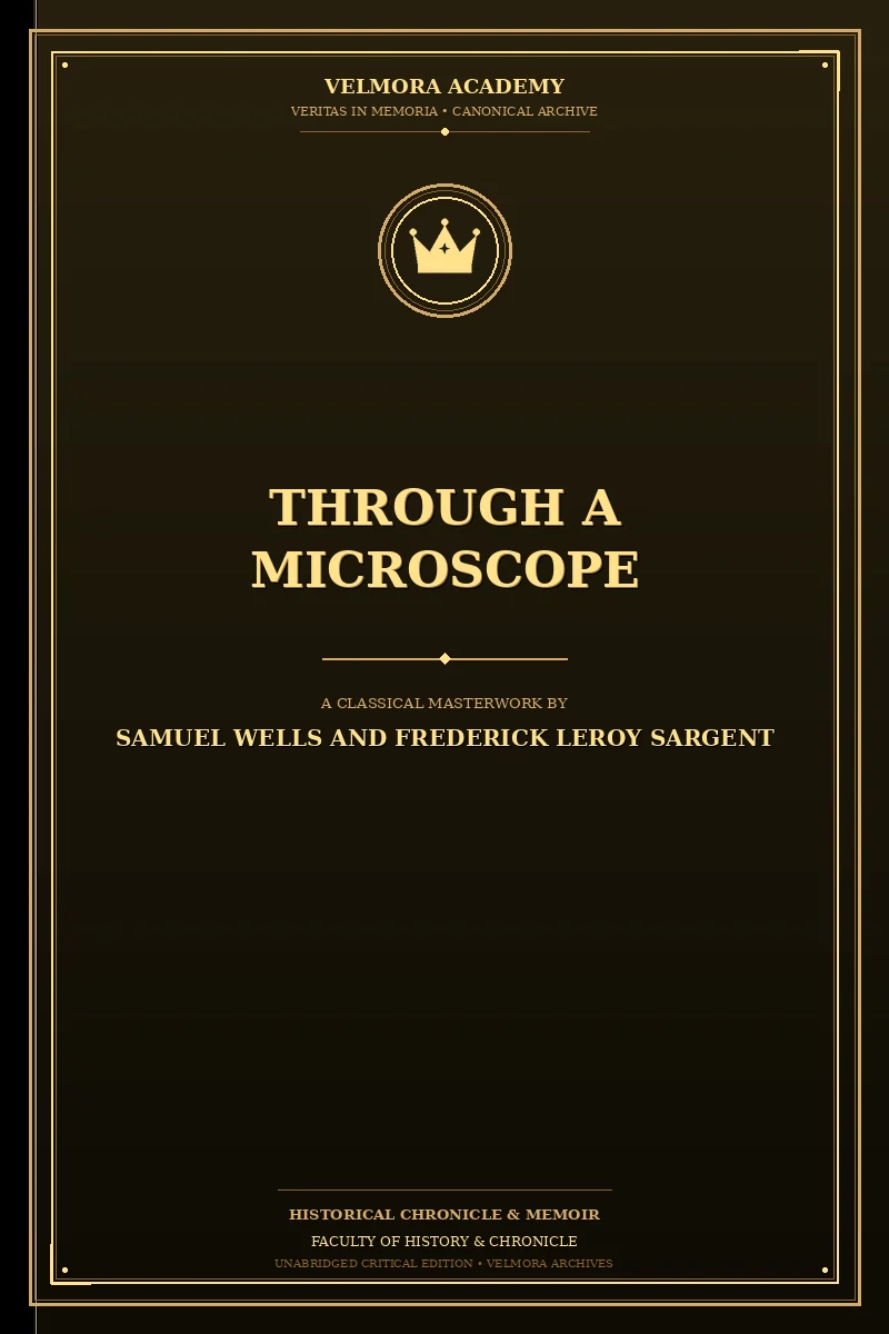 Cover of Through a Microscope