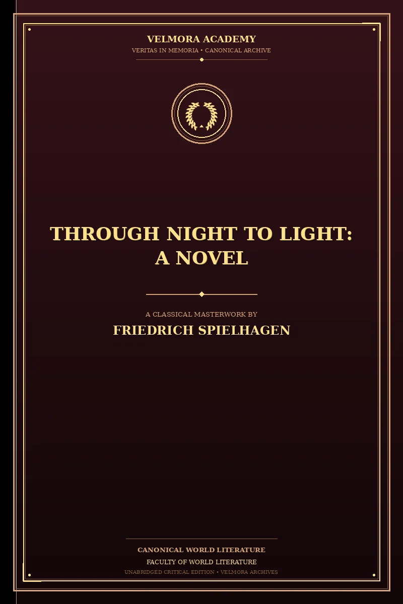 Through Night to Light: A Novel