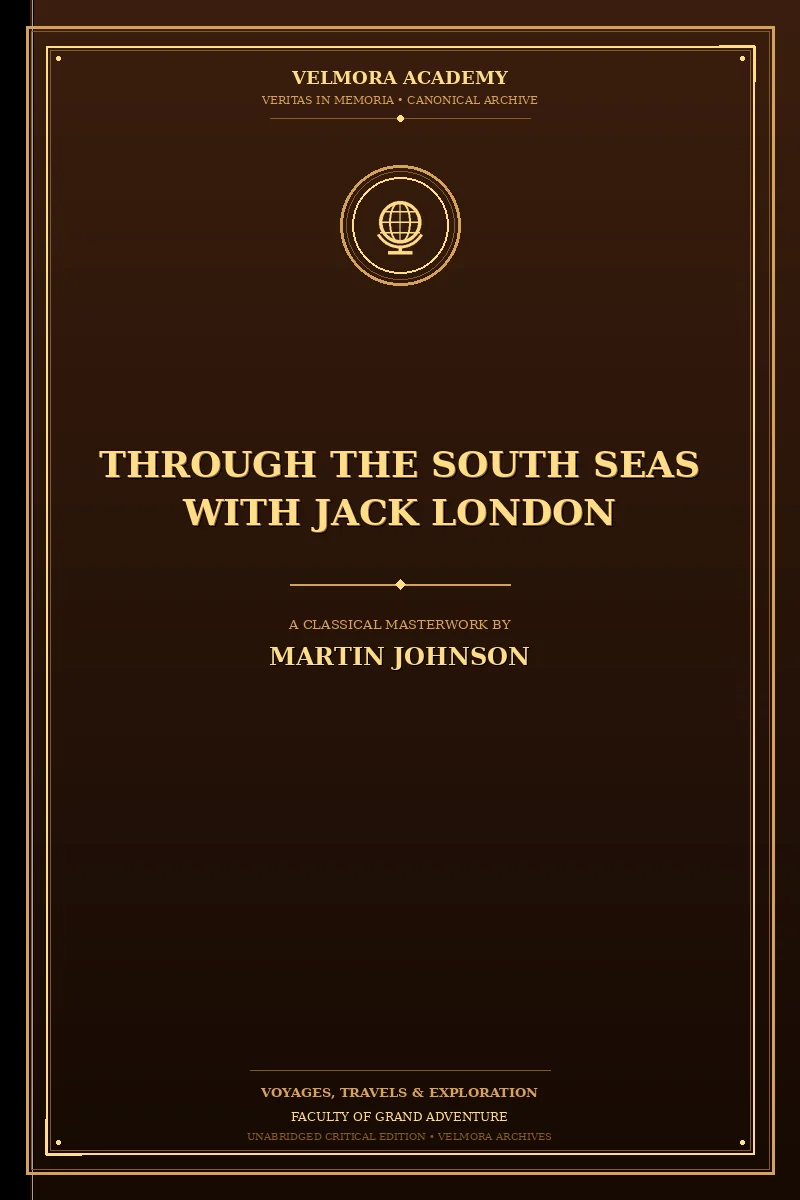 Cover of Through the South Seas with Jack London