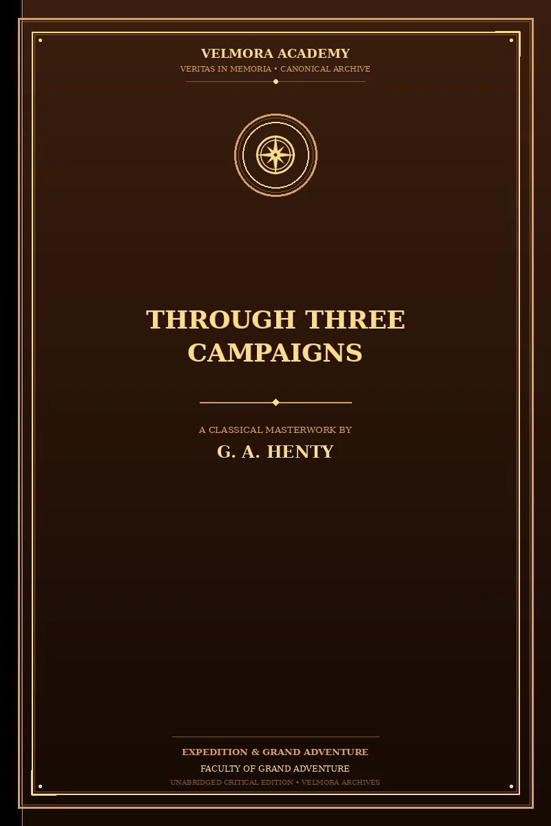 Cover of Through Three Campaigns