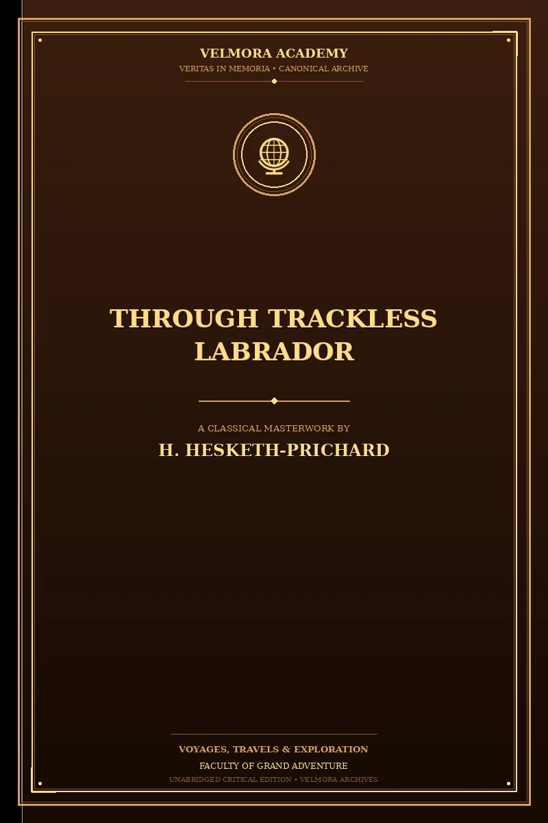 Cover of Through trackless Labrador