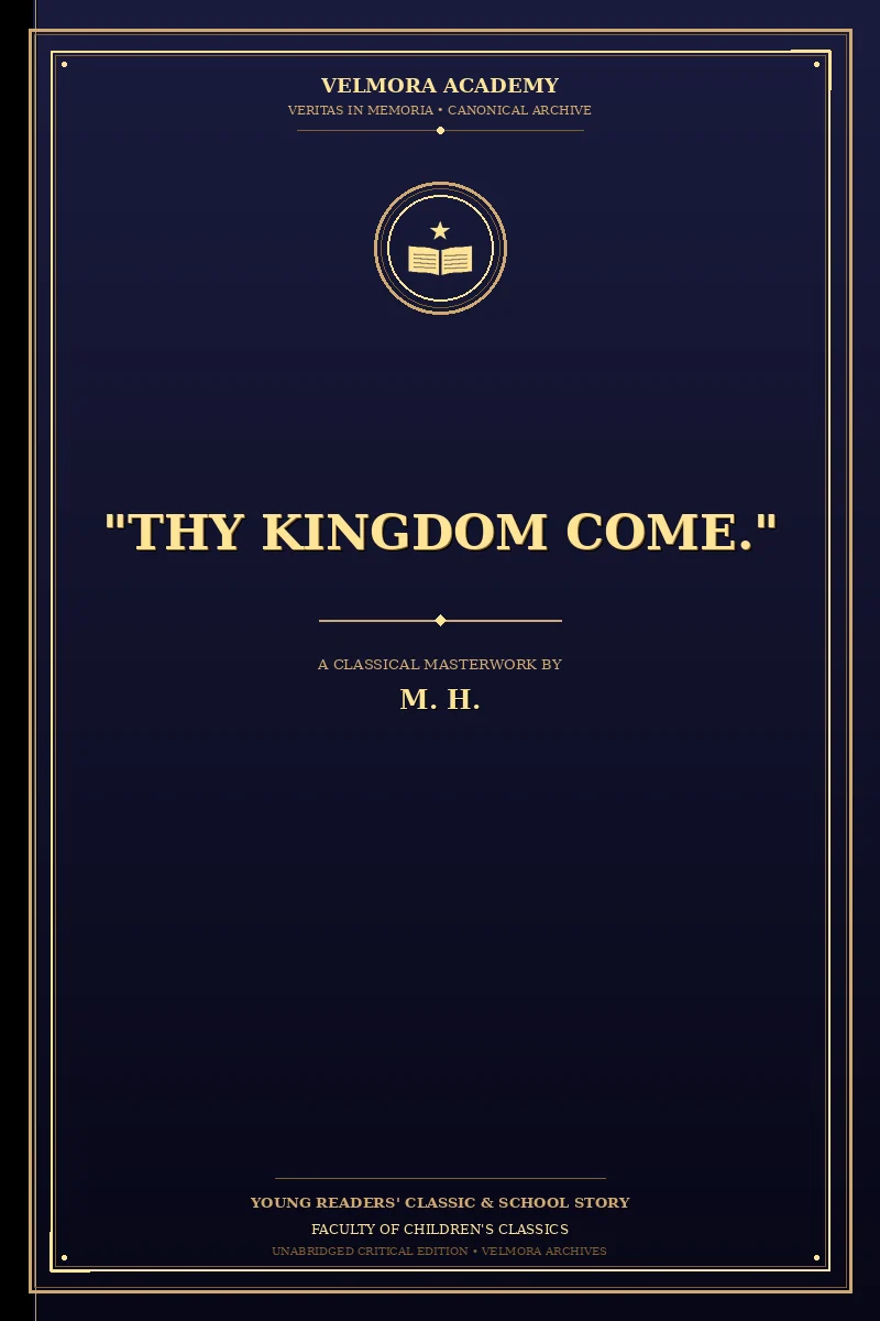Cover of "Thy kingdom come."