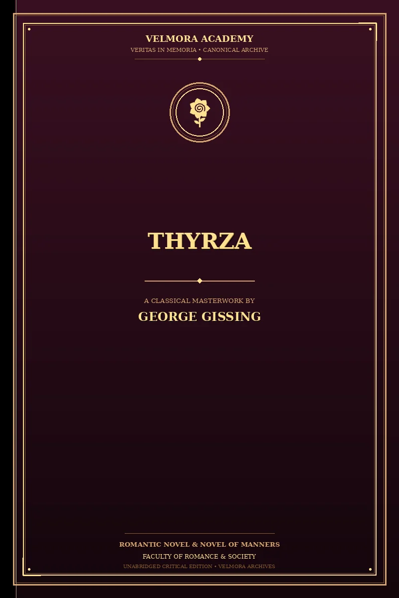 Cover of Thyrza