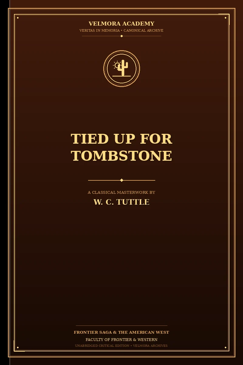 Cover of Tied Up for Tombstone